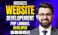 build custom ai ready website with laravel, nextjs or wordpress
