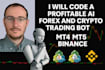 code profitable ai forex and crypto trading bot for metatrader4,5 binance