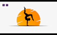 do animated logo intro video, youtube podcast intro outro