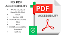 do pdf accessibility audit and pdf remediation