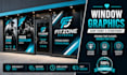 design professional window wrap, storefront and shopfront signage design