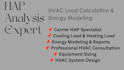 perform professional hap analysis for hvac load calculation