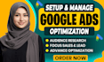 setup and manage google search ad campaigns
