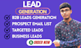 find b2b leads linkedin leads and build a prospect email list