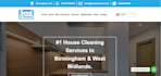 cleaning service website with booking koala, booking koala website booking koala