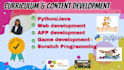 give you a interactive curriculum and content