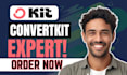 convertkit setup email sequence kit landing page convertkit newsletter expert