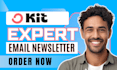setup convertkit newsletter kit email marketing expert convertkit landing page