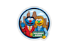 design appleseed avenue puppet themed logo