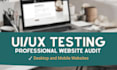 conduct a user experience UX test for your website