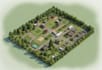 drawin 2d site plan, 3d landscape rendering, farm art