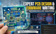 do advanced pcb design and embedded firmware