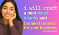 craft a mini visual identity and branded content for you