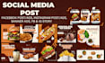 design eye catching  restaurant social media post design