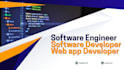 do  software engineering or software development and web application developer