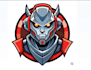 create robot logo in high definition