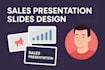 create professional presentation sales pitch deck marketing slides