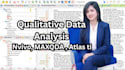 do coding and thematic qualitative analysis using nvivo, maxqda and atlas ti