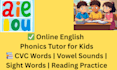 teach english, reading, and phonics to kids