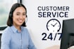 handle customer service inquiries through email, chat and calls