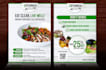 design food menu, flyer,poster and postcard within 6 hours