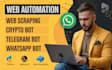 make python bots and automate browser using python selenium