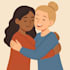 empathetic listening and a safe space to vent for women