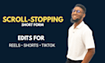 edit short form videos with clean captions for tiktok reels