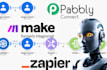 be your  zapier, make, pabbly automation expert