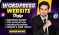 rebuild wordpress website design and development, design redesign wordpress
