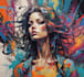 do illustration street art graffiti, abstract with my style