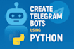 build a custom telegram bot using python