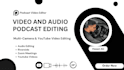 edit podcast video for youtube, riverside with pro quality