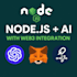 build a secure nodejs rest API with ai and web3 integration