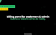 build a custom saas billing system with admin and client dashboard