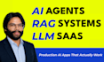 build ai agents, rag chatbot, ai automation and ai llm saas apps