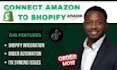 connect amazon to shopify and sync inventory, products, order and amazon fba