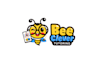 design unique bee clever logo