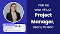 support your team as a project manager or project assistant