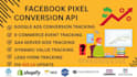 setup facebook conversion API with ga4 and server side tracking