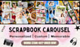 design aesthetic digital scrapbook instagram carousel posts
