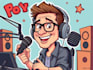 do cartoon caricature podcast cover art