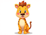 draw a cartoon animal for you