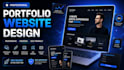 create professional portfolio website design