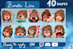 create a stylized emote that fits your vision