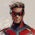 create an amazing superhero caricature character