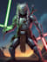 create aaa game character, concept art and illustrations