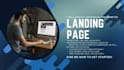 create a responsive landing page using HTML, CSS, and js
