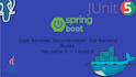 build spring boot backend apis and dockerize them