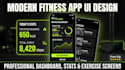 build a flutter fitness workout app with admin dashboard